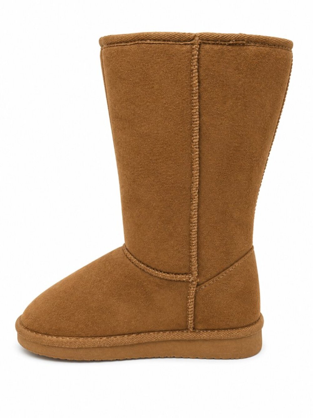 Top Moda Mid Calf Boots Faux Suede Winter Boots Casual Slip On Women’s